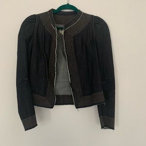 Beautiful BCBG MazAzria Jean Jacket